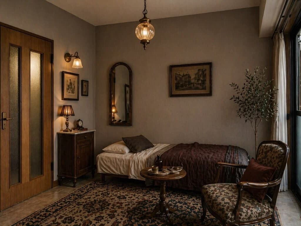 歴史あるアンティークホテルのようなたたずまい